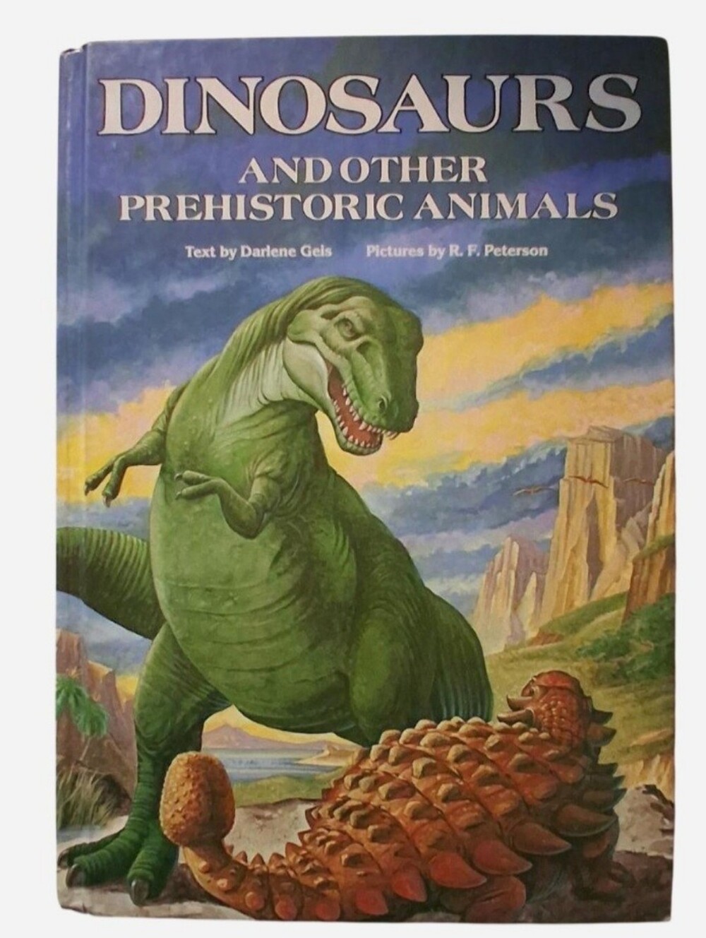 Vintage Dinosaurs and Other Prehistoric Animals - Green Cover Children's Book